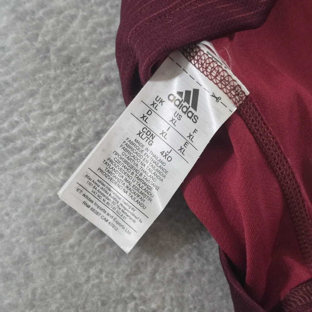 Adidas Texas AM Aggies Shirt Mens XL Maroon Climalite Football Team Issued